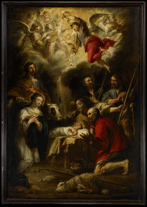A adoração dos pastores, 1657
